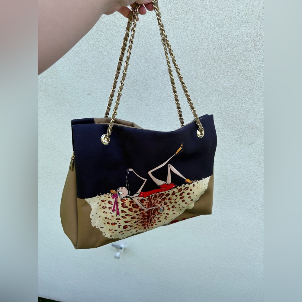 Vintage Designer Love Moschino Y2K  Shoulder Bag